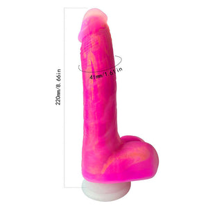 Adam & Eve The Squiggler - Pink- Thrusting Vibrating & Gyrating Dildo with Remote