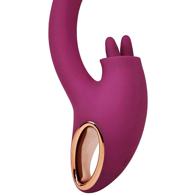 Adam & Eve Rose Gold Clit Tickler Rabbit Vibrator