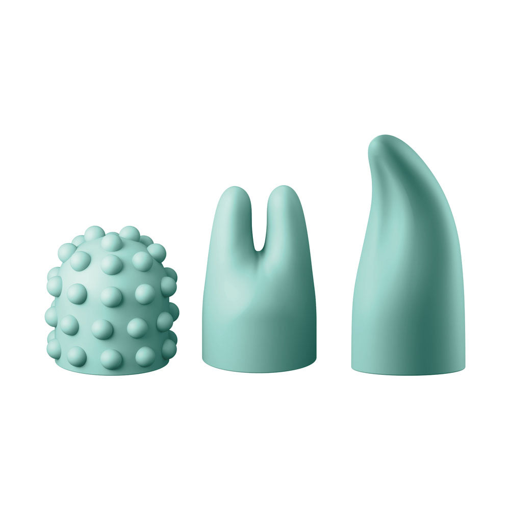 JimmyJane Canna - Massage Wand with 3 Heads - Teal