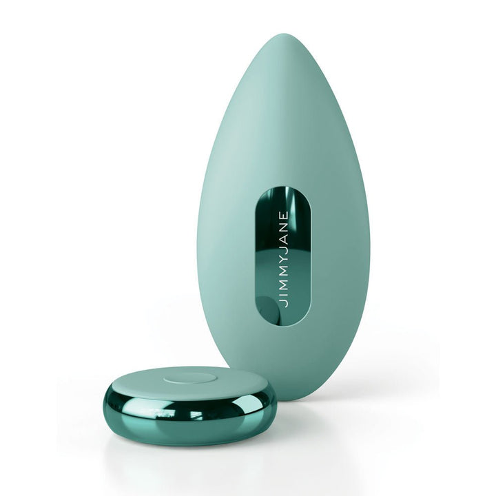 JimmyJane Ascend 3 Clitoral Vibrator with Remote - Teal