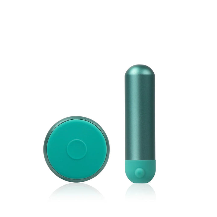 JimmyJane Mini Chroma Bullet with Remote - Teal