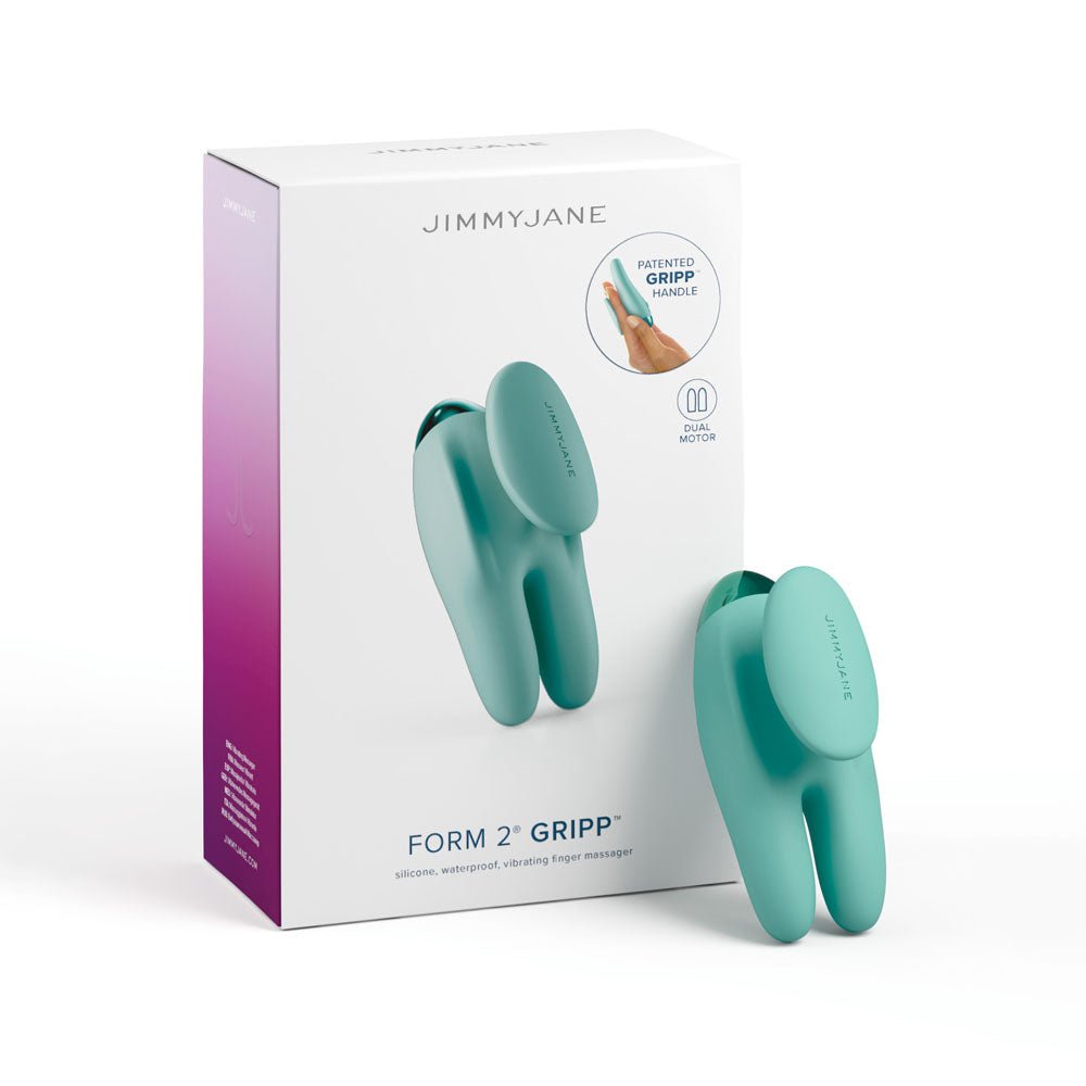 JimmyJane Form 2 Gripp - Handheld Stimulator - Teal