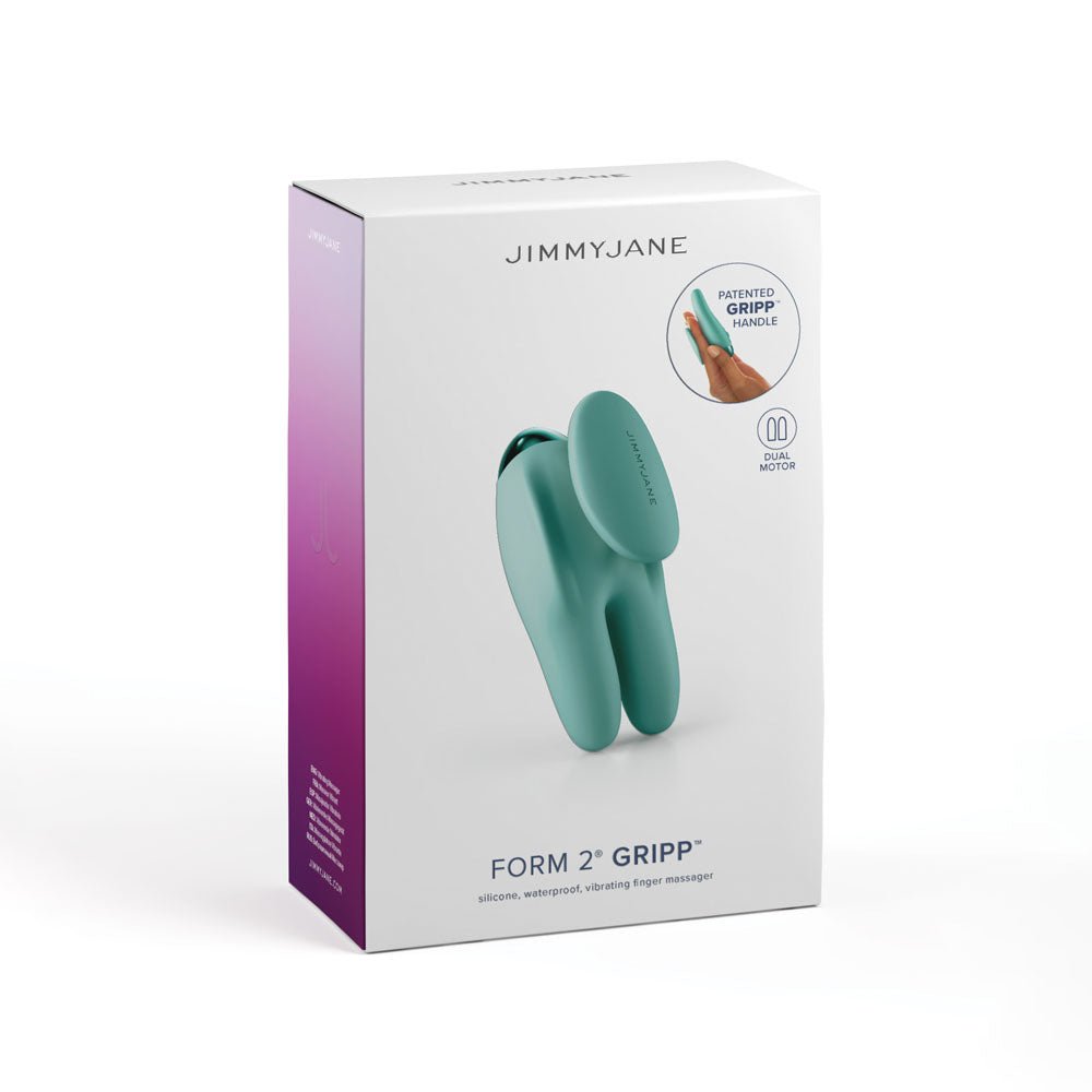 JimmyJane Form 2 Gripp - Handheld Stimulator - Teal