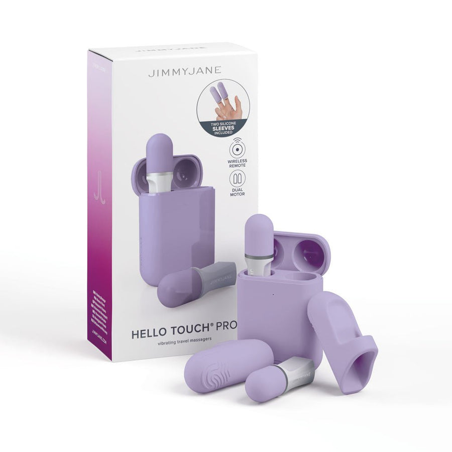 JimmyJane Hello Touch Pro - Finger Stimulators - Purple