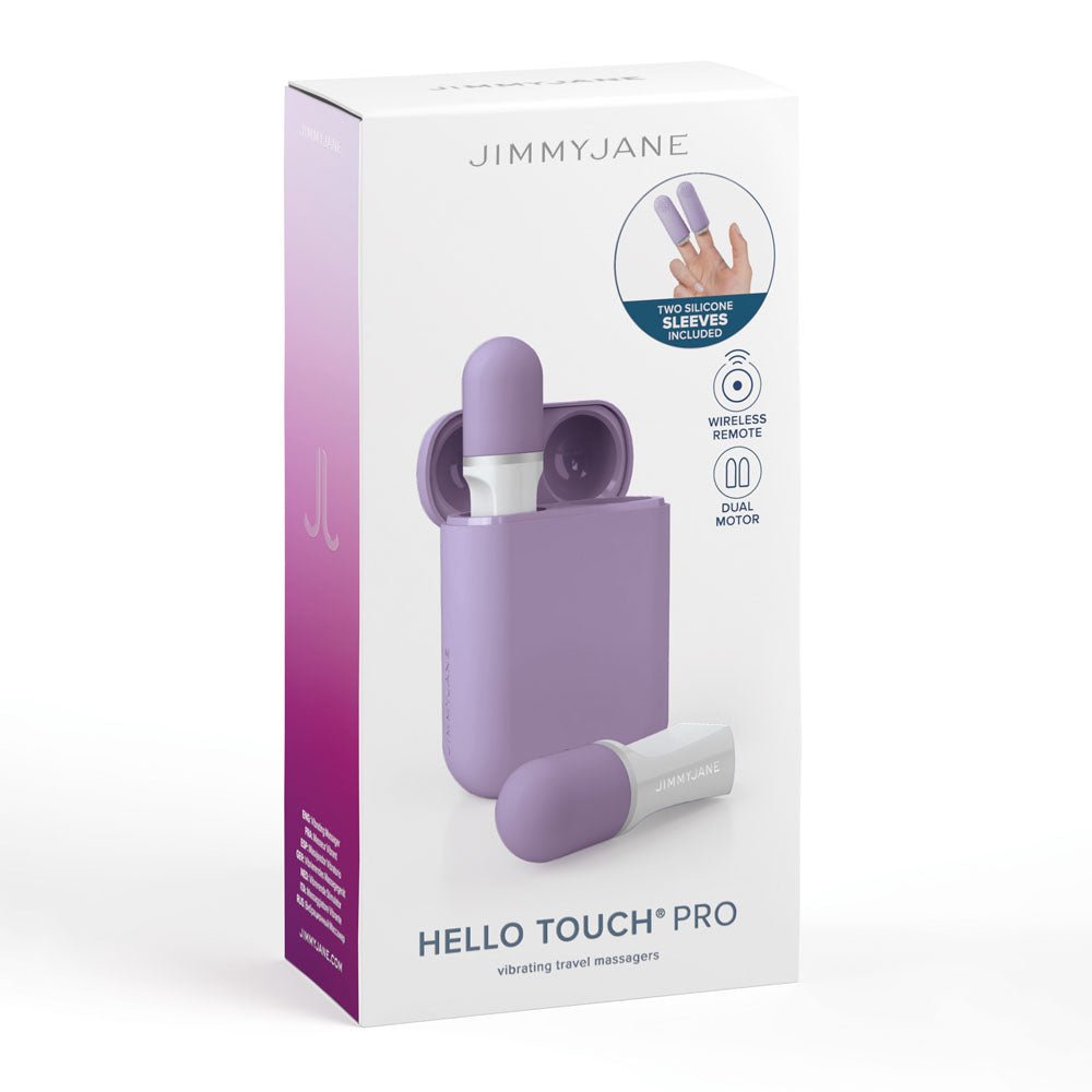 JimmyJane Hello Touch Pro - Finger Stimulators - Purple