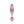 JimmyJane Dillenia Vetro - Pink Glass Dildo