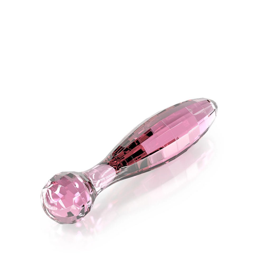 JimmyJane Dillenia Vetro - Pink Glass Dildo