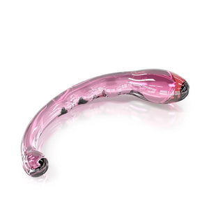 JimmyJane Dillenia Elara - Pink Glass Dildo