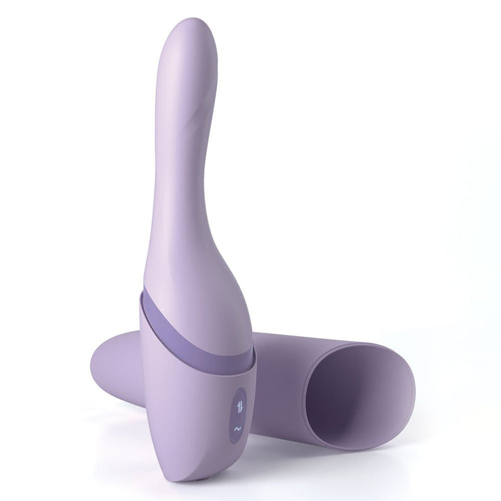 JimmyJane Hello Bang - Warming & Thrusting Vibrator - Purple