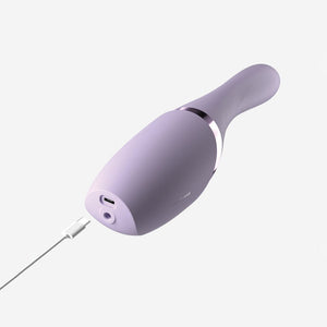 JimmyJane Hello Bang - Warming & Thrusting Vibrator - Purple