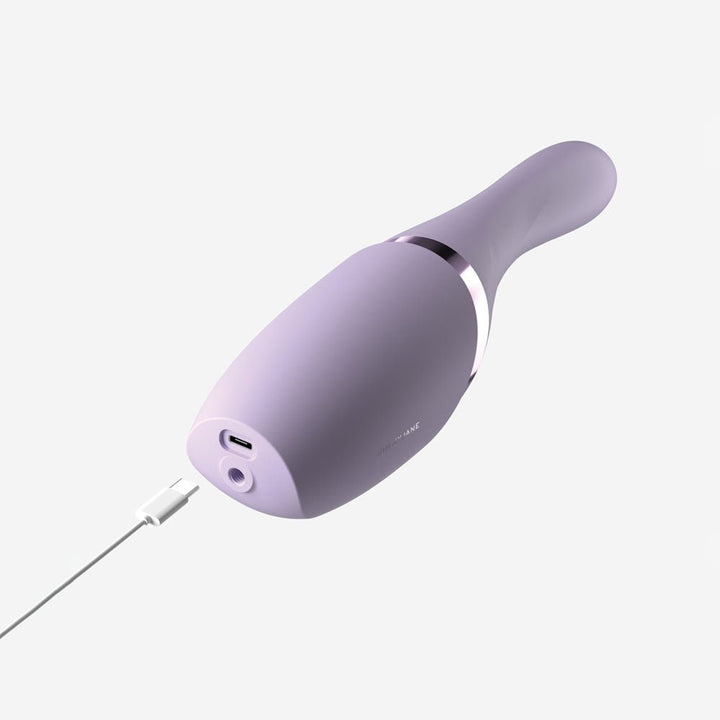 JimmyJane Hello Bang - Warming & Thrusting Vibrator - Purple