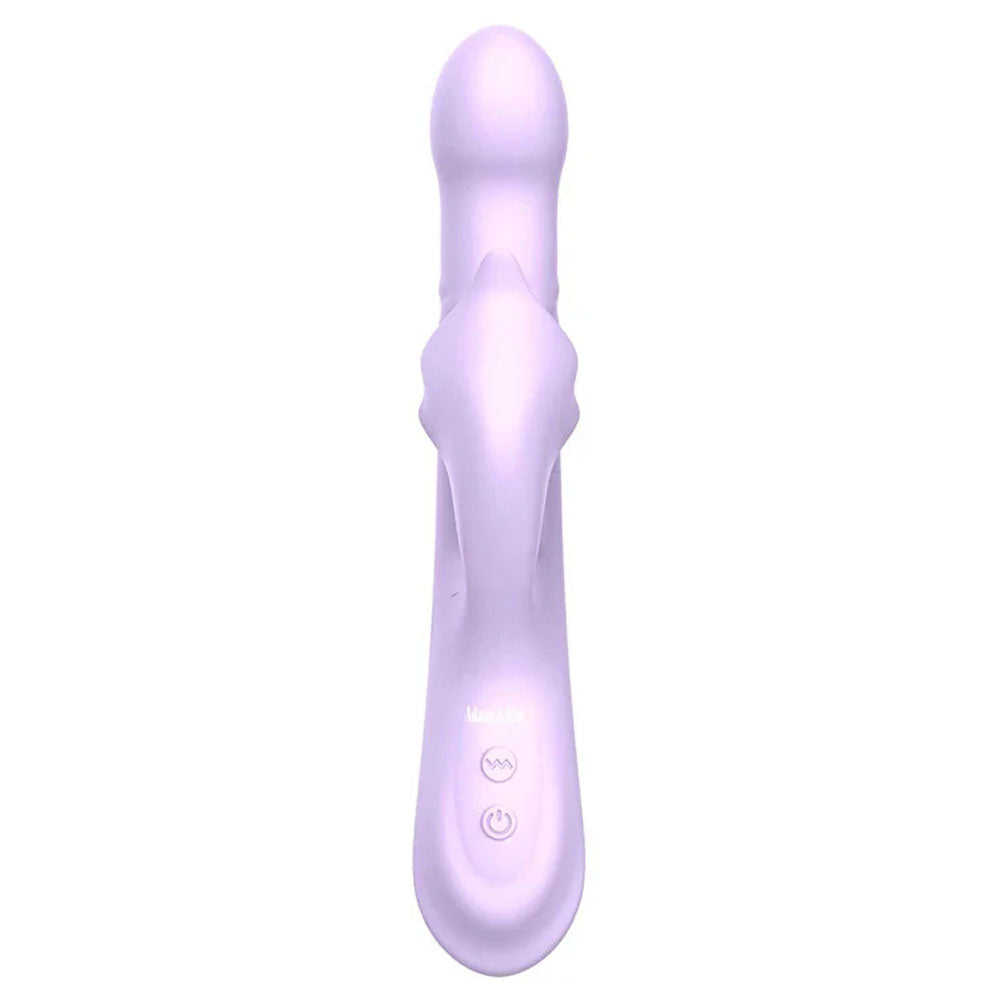 Adam & Eve Eves Throbber Pulsating Rabbit Vibrator - Lilac
