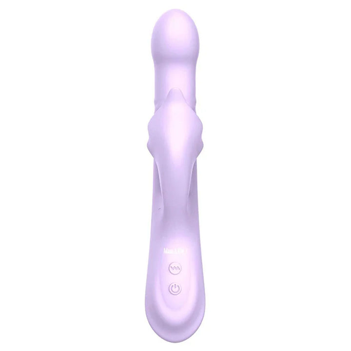 Adam & Eve Eves Throbber Pulsating Rabbit Vibrator - Lilac