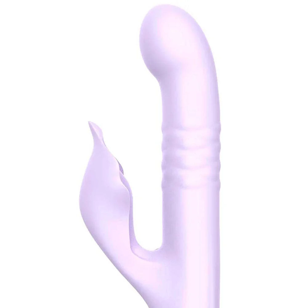 Adam & Eve Eves Throbber Pulsating Rabbit Vibrator - Lilac