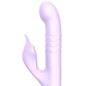 Adam & Eve Eves Throbber Pulsating Rabbit Vibrator - Lilac