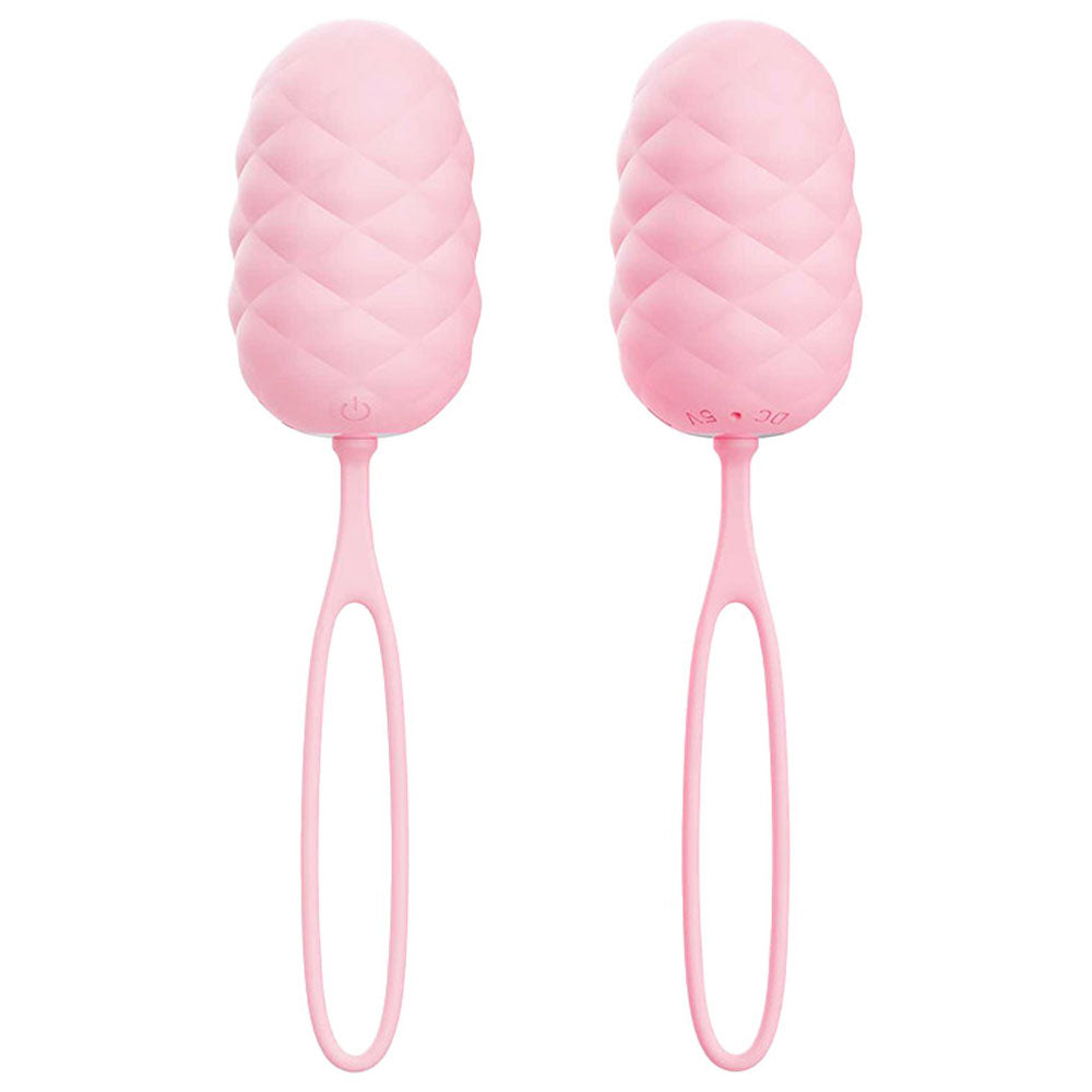Adam & Eve Pillow Talk Egg With Remote Control - Pink