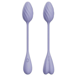 Adam & Eve Spiral Love Wearable Egg with Remote - Purple