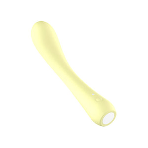 Adam & Eve Groovy Glow-Ups Bendie G-Spot Vibrator - Yellow