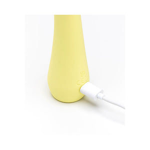 Adam & Eve Groovy Glow-Ups Bendie G-Spot Vibrator - Yellow