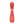 Adam & Eve Groovy Glow-Ups Curvie Rabbit Vibrator - Red