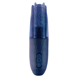 Adam & Eve Adams Magna Missile - Thrusting & Spinning Auto Stroker - Blue