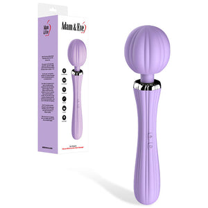 Adam & Eve Her Majesty - Purple Rechargeable  Vibrating Massager Wand