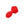 Adam & Eve The Rosebud - Vibrating Butt Plug with Remote - Red