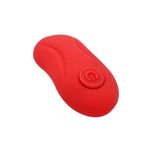 Adam & Eve The Rosebud - Vibrating Butt Plug with Remote - Red