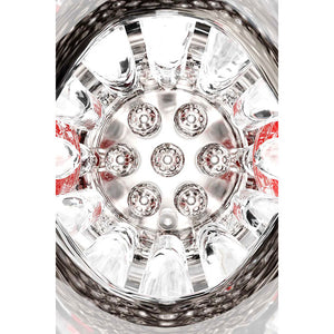 Adam & Eve Pleasure Pro 3000 - Thrusting & Rotating Auto Stroker - Red
