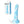 Adam & Eve Wonder - 6 Inch Silicone Dildo - Blue/White