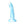Adam & Eve Wonder - 6 Inch Silicone Dildo - Blue/White