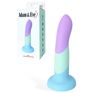 Adam & Eve Bliss - Glow in Dark 6 Inch Silicone Dildo
