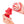 Adam & Eve Squeeze-N-Tease - Vagina Pump with Massaging Tongue and Fingers - Red