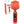 Adam & Eve Rizzy Rose Mini Rechargeable Massager Wand - Coral