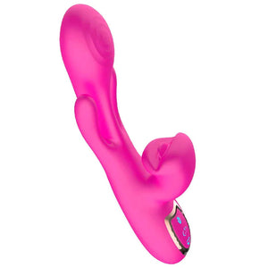 Adam & Eve The Hyper Wave Rechargeable G-Spot Rabbit Vibrator - Pink