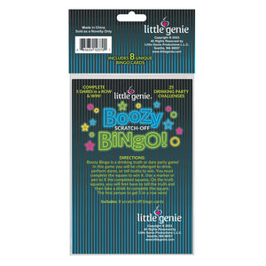 Boozy Bingo - Drinking Scratcher Card 
