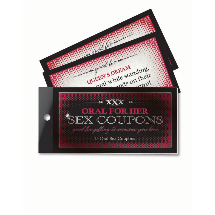 Oral For Her Sex Coupons - Set of 15