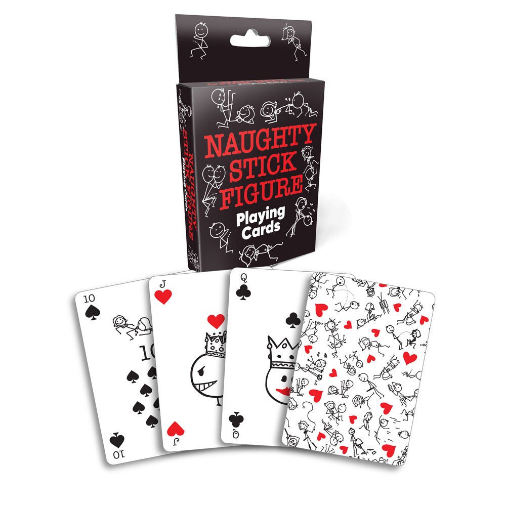 Naughty Stick Figure Playing Cards