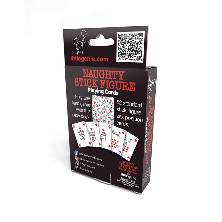 Naughty Stick Figure Playing Cards