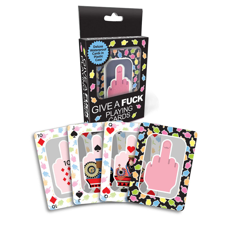 Give A Fuck Waterproof Playing Cards