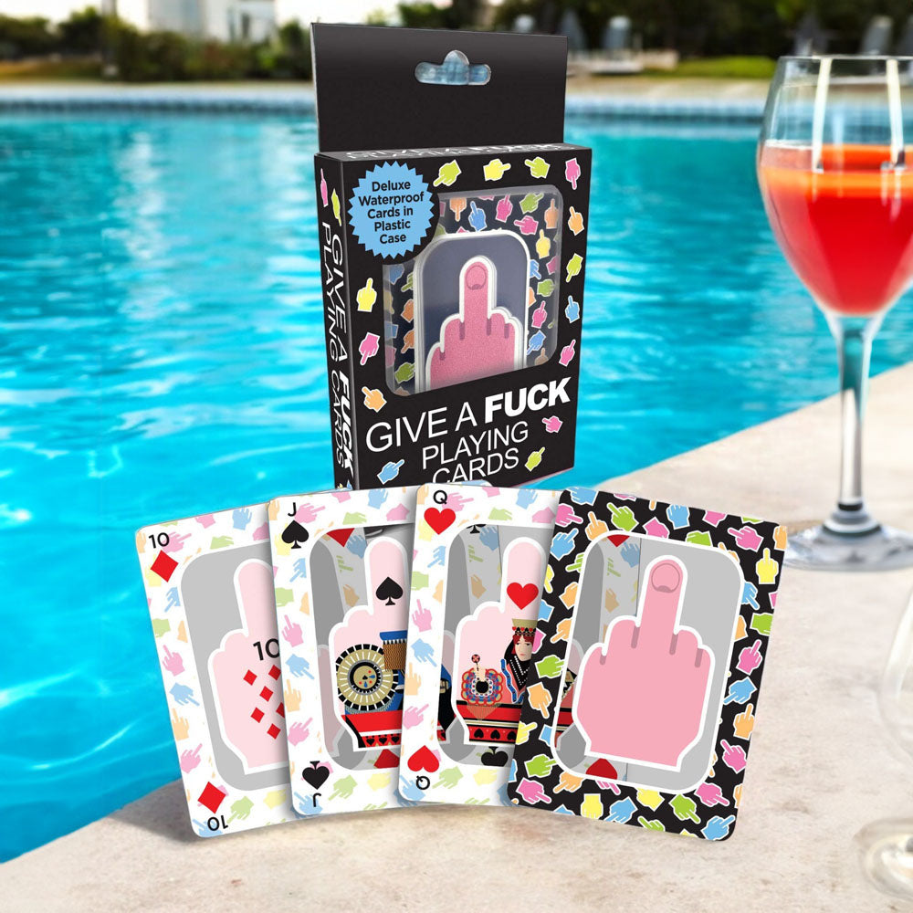 Give A Fuck Waterproof Playing Cards