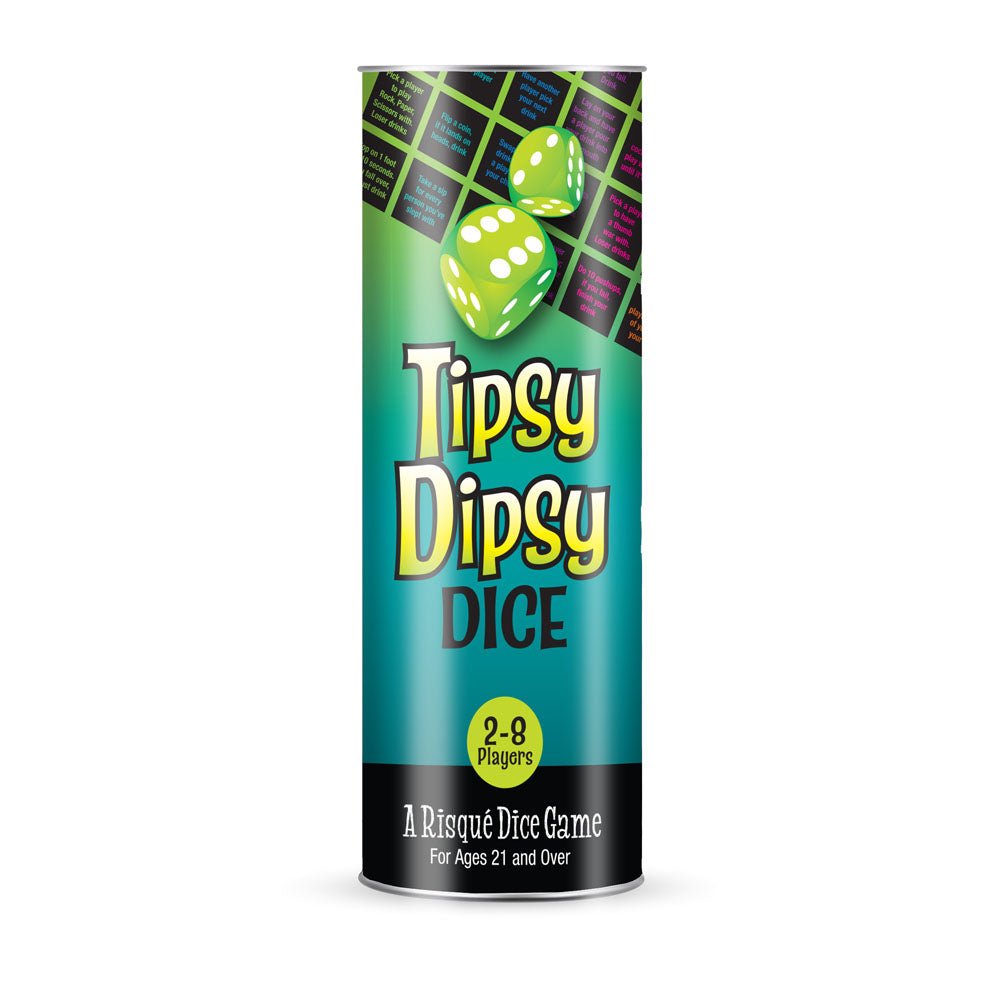 Tipsy Dipsy Dice Drinking Game for Parties