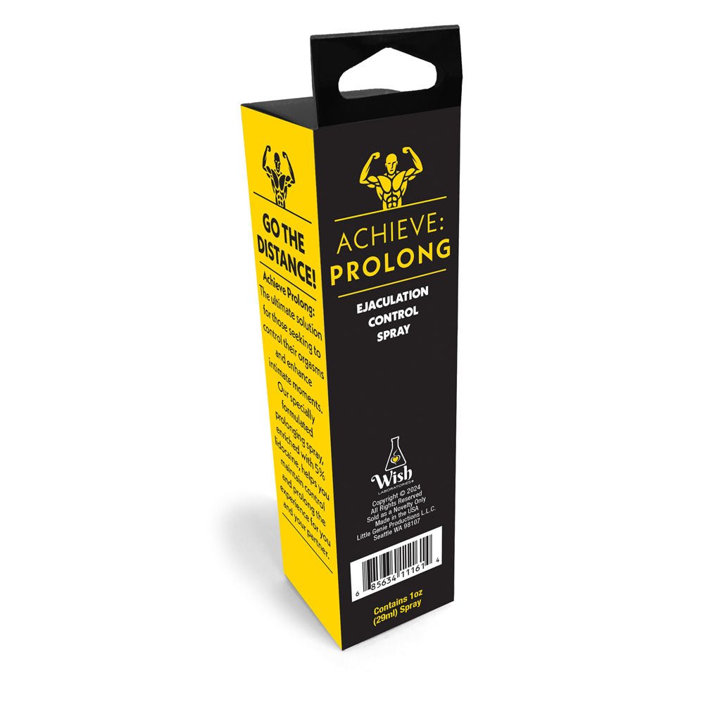 Achieve: Prolong - Ejaculation Control Spray 29mls