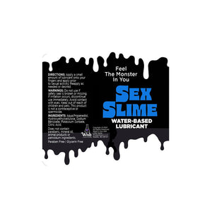 Sex Slime - Blue Water Based Lubricant - 60ml