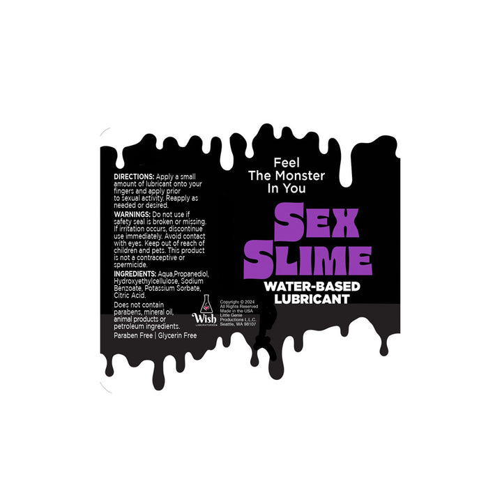 Sex Slime - Purple Water Based Lubricant - 120ml