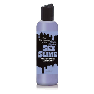Sex Slime Cum Style Water Based Blue Creature Lube 60ml
