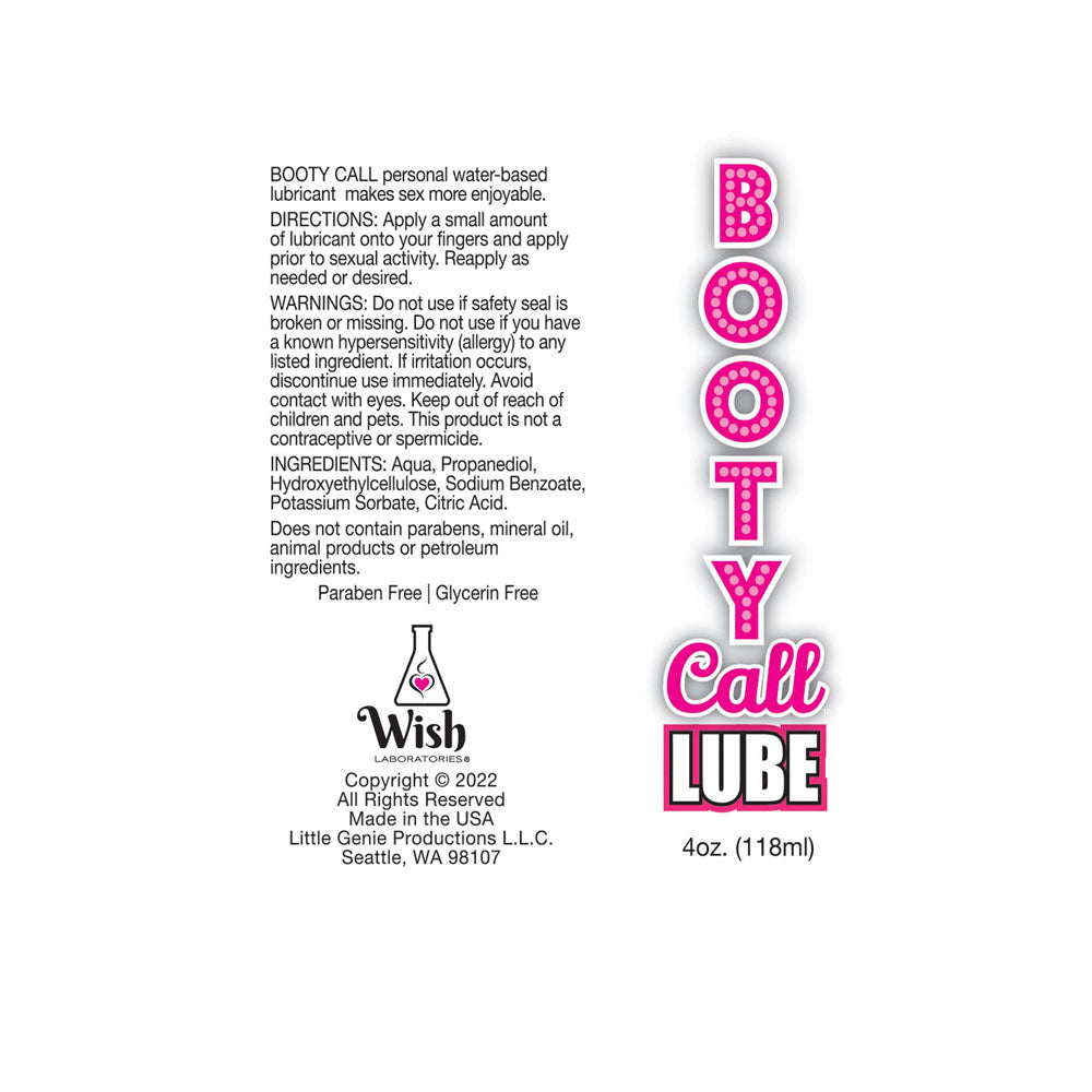 Booty Call Lube - 120ml