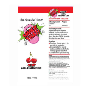 Smack That! Anal Desensitiser 44mls - Cherry Flavoured