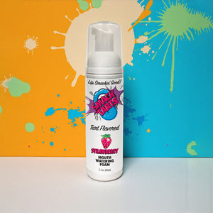 Smack Tarts Mouthwatering Foam - Sour Strawberry Oral Lubricant 80ml