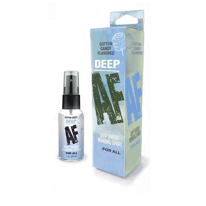 Deep AF Deep Throat Spray - Cotton Candy Flavoured 29ml